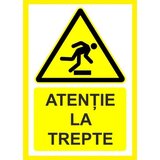 Placuta atentie la trepte